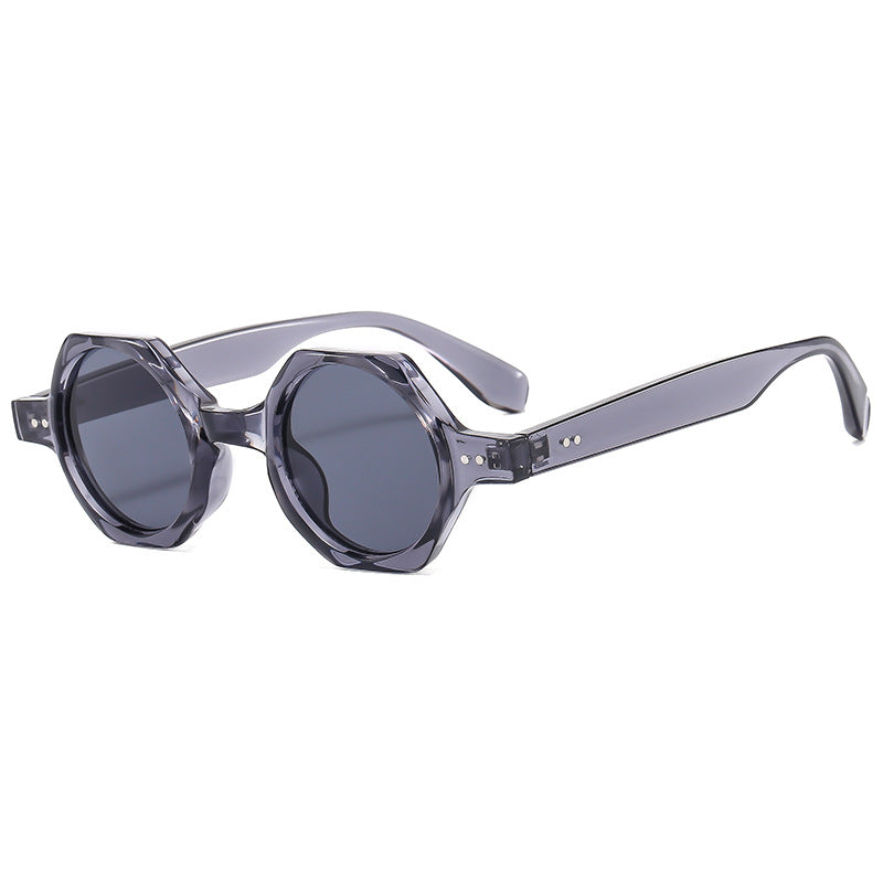 Dame Geometrisk solbrille i iøynefallende design Skanto
