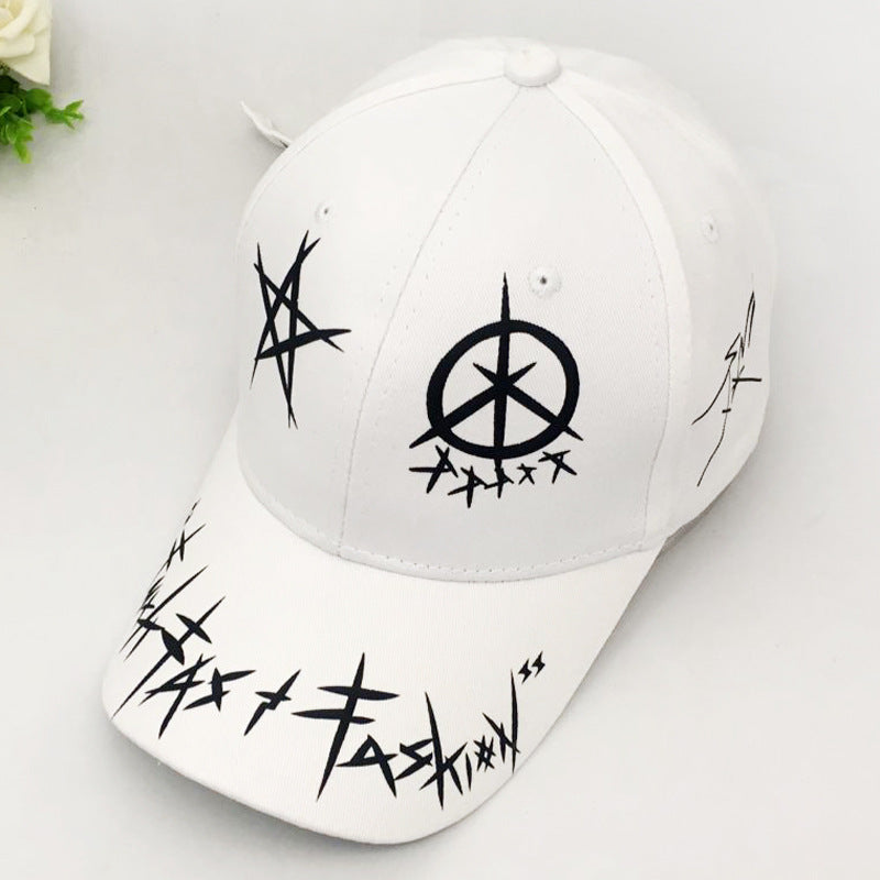 Herre Kunstnerisk Grafisk Snapback Caps Skanto