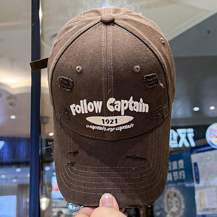 Herre Casual Slitt Baseball Cap Skanto