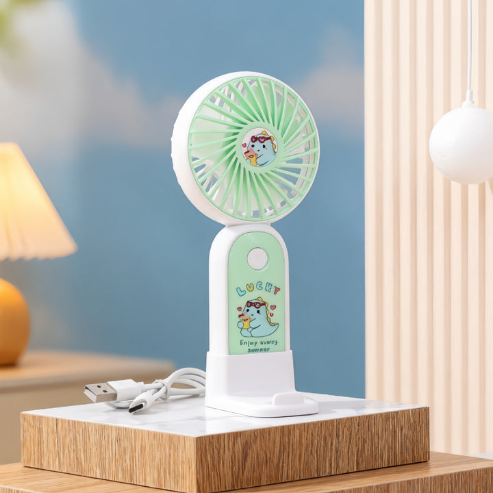 Dames Portable USB Bordvifte med Morsom Design Skanto