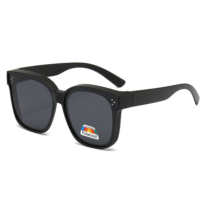 Dame motorisk kvadratisk solbrille med innovativt ventilasjonssystem Skanto