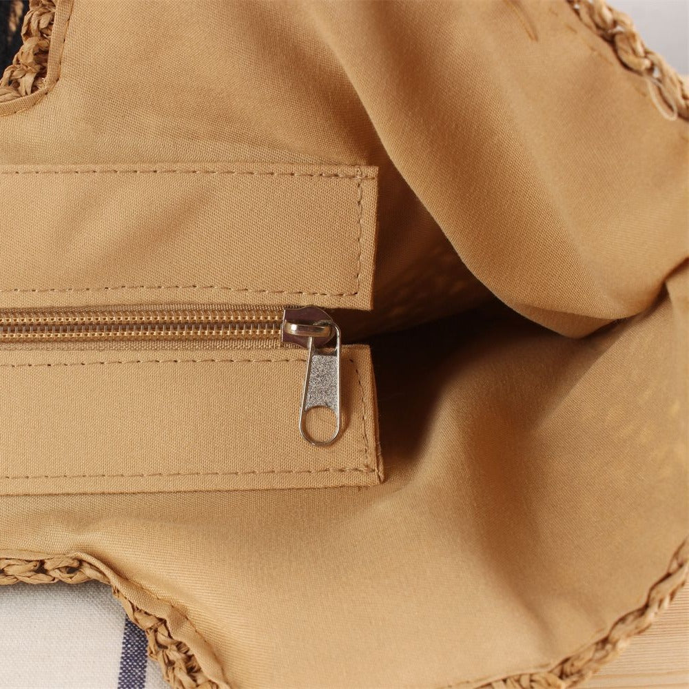 Beach Bag with Creative Text and Durable Material Skanto