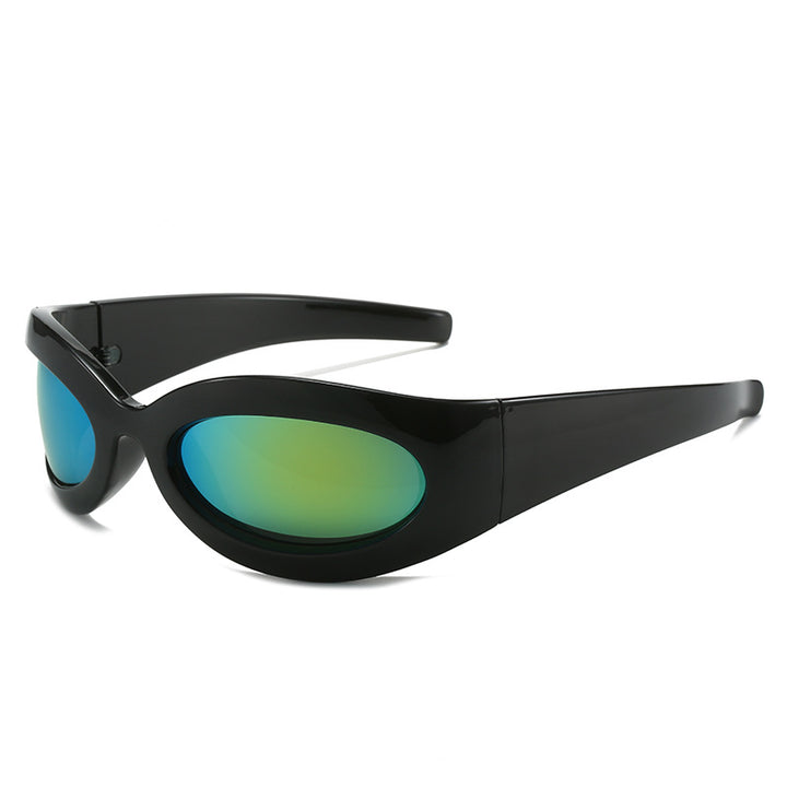 Dame trendy sportsbriller med aerodynamisk design Skanto