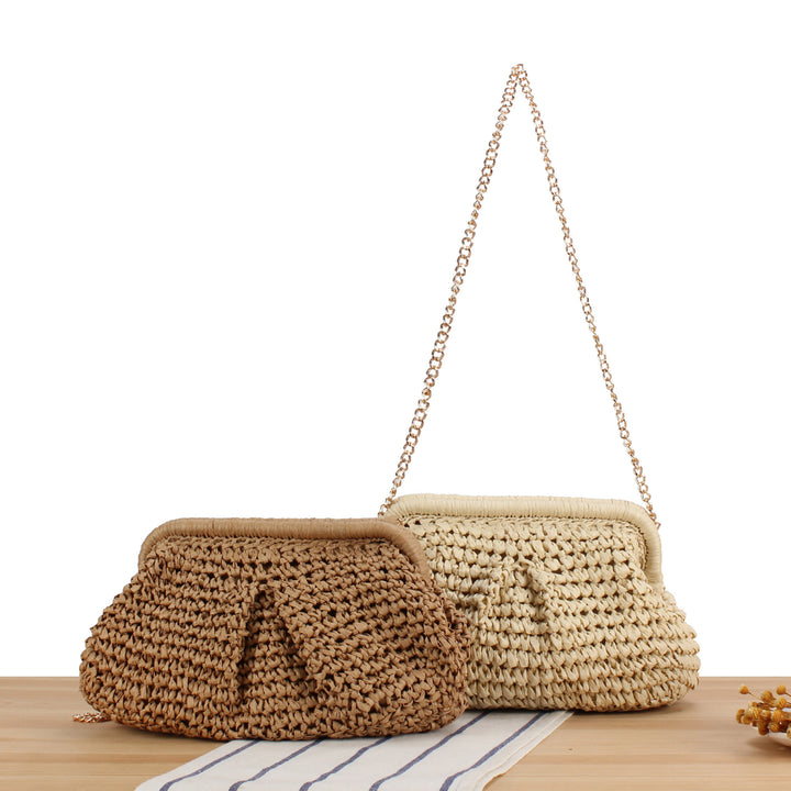 Elegant Macrame-Style Handbag Skanto