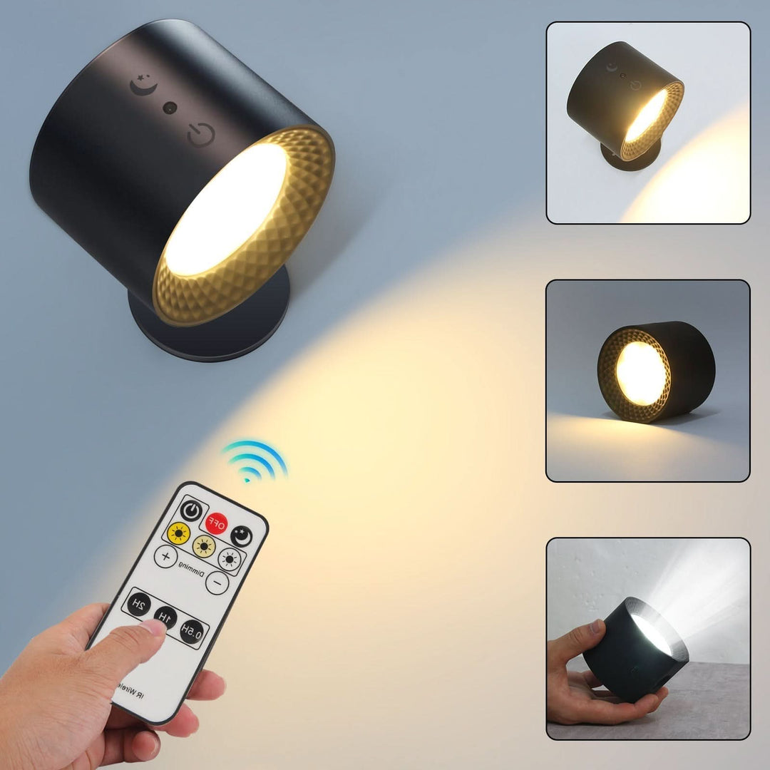 Skanto | LichtFlex Pro – Dimmer & roterbar designlampe for enhver vegg