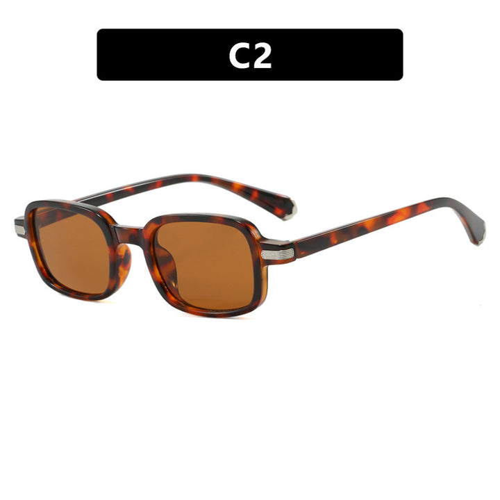 Women's Fashionable Square Sunglasses in Trendy Tortoiseshell Design Skanto