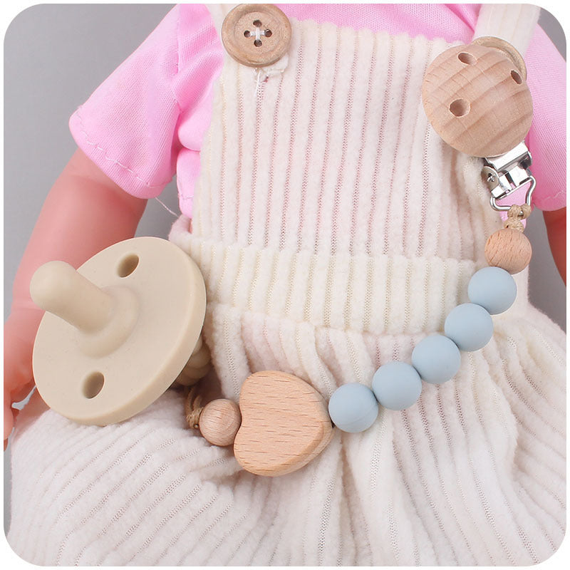 Norvo | Ecotoys CozyClip™ | Trygg & stilfull - Tre pacifierkjede for babyer