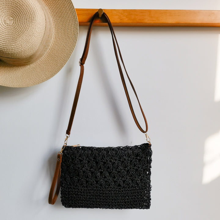 Håndlaget Makramee Clutch Skanto