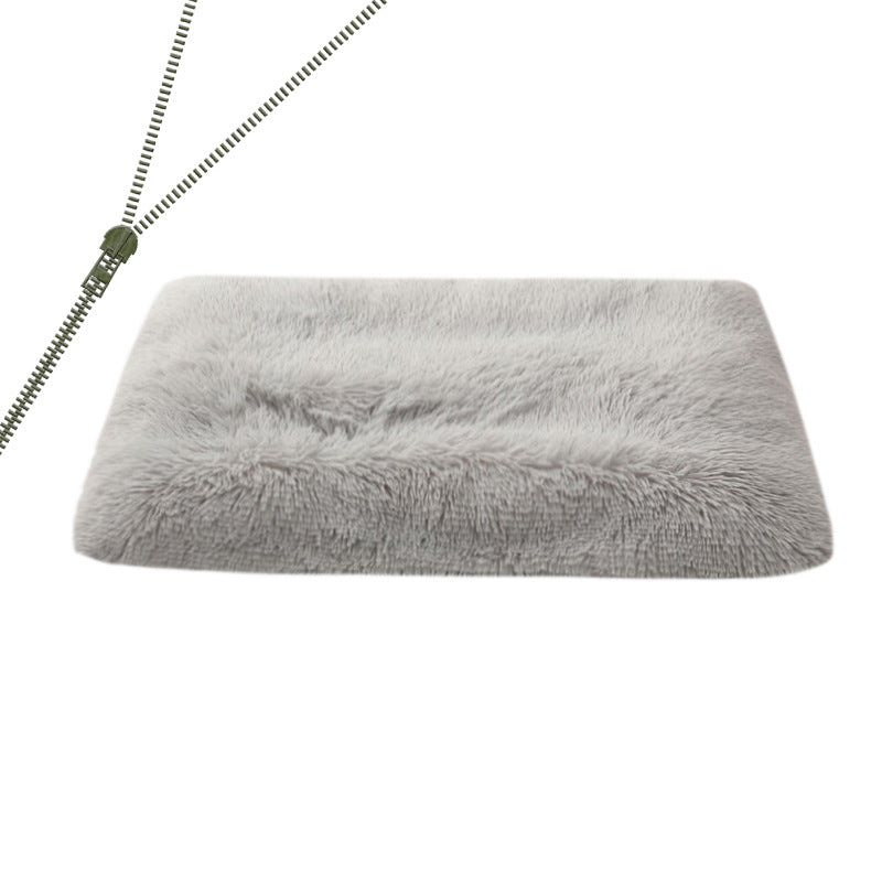 Ultra-Plush Reversibel Sove Matte Hundeseng