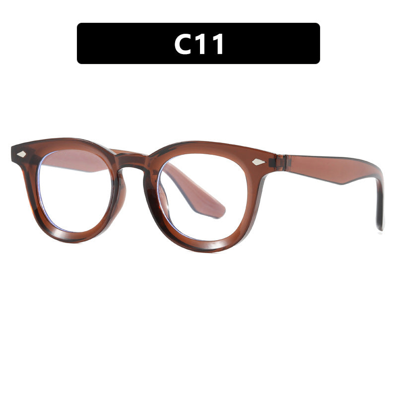 Women's fashionable Cat-Eye sunglasses with transparent frame Skanto