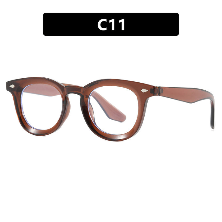 Women's fashionable Cat-Eye sunglasses with transparent frame Skanto
