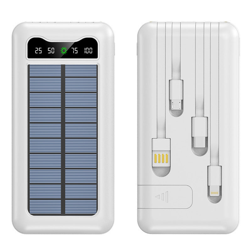 Solar-Powerbank med hurtigladning og robust design Skanto
