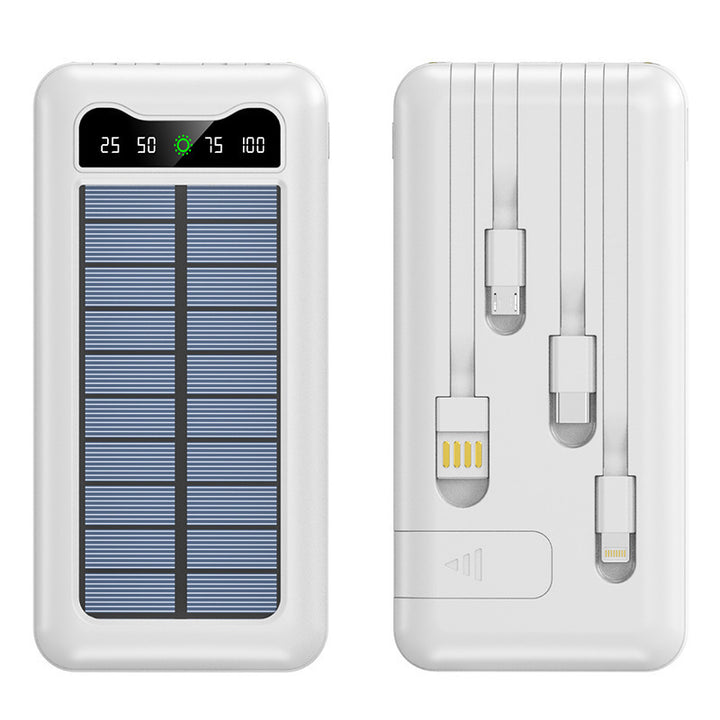 Solar-Powerbank med hurtigladning og robust design Skanto