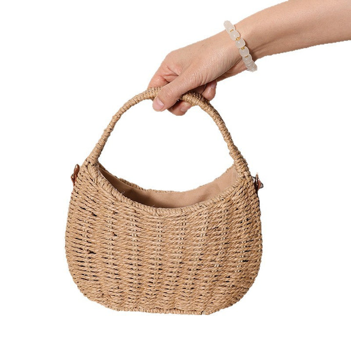 High-quality natural material handbag Skanto