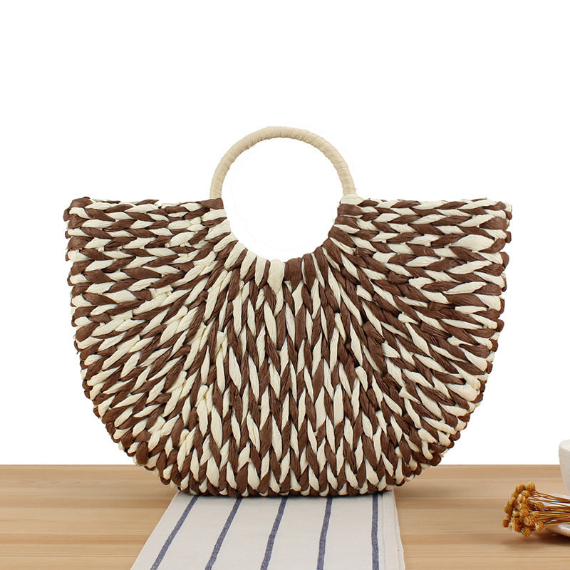 Modern basket bag with refined design Skanto