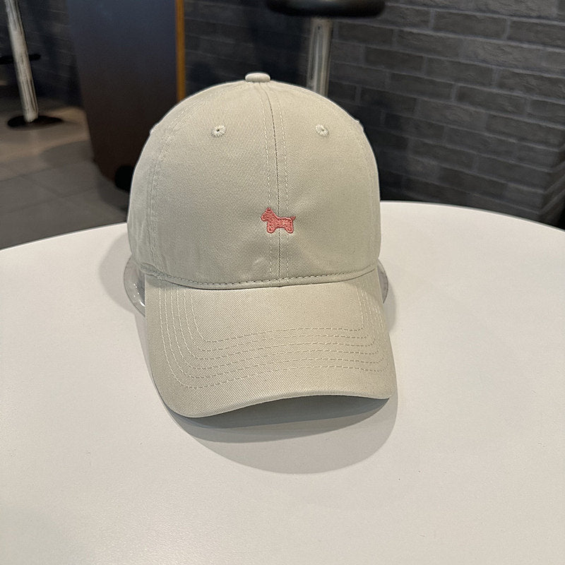 Herre Casual Brodert Bomullcaps Skanto