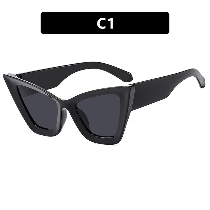 Women's Trendy Cat-Eye Sunglasses with Robust Design and UV Protection Skanto