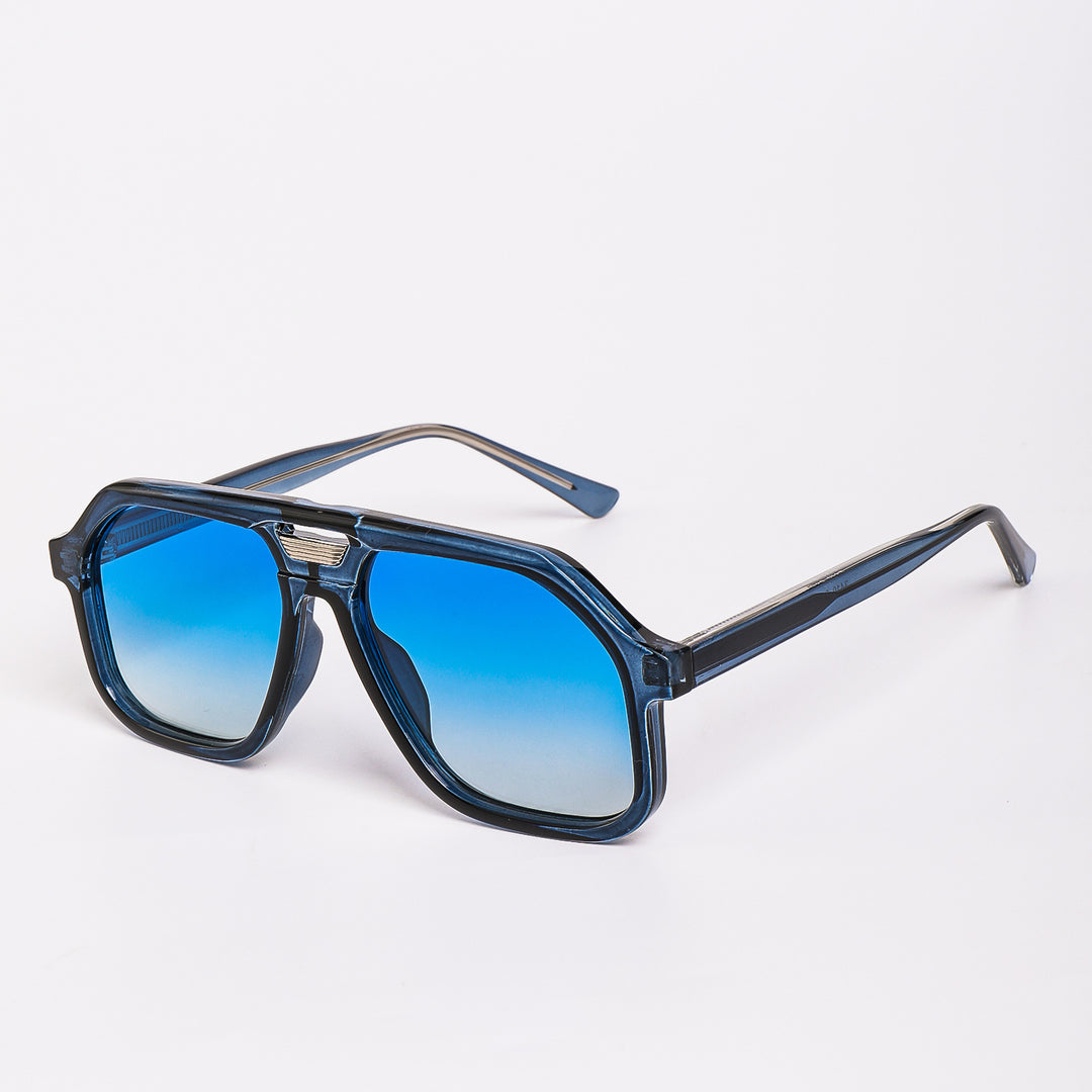Damene moteriktig solbrille i unikt, geometrisk design Skanto