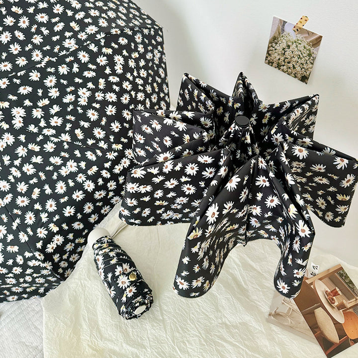 Dame Faltbar Handleveske med sjarmerende blomstedesign Skanto