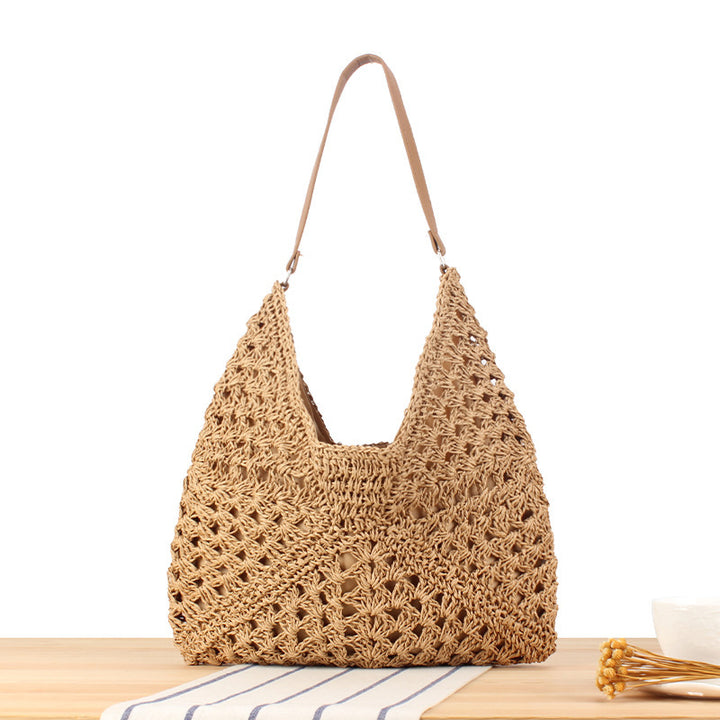 Makramee Crossbody Bag I Det Elegante Heklede Design Skanto