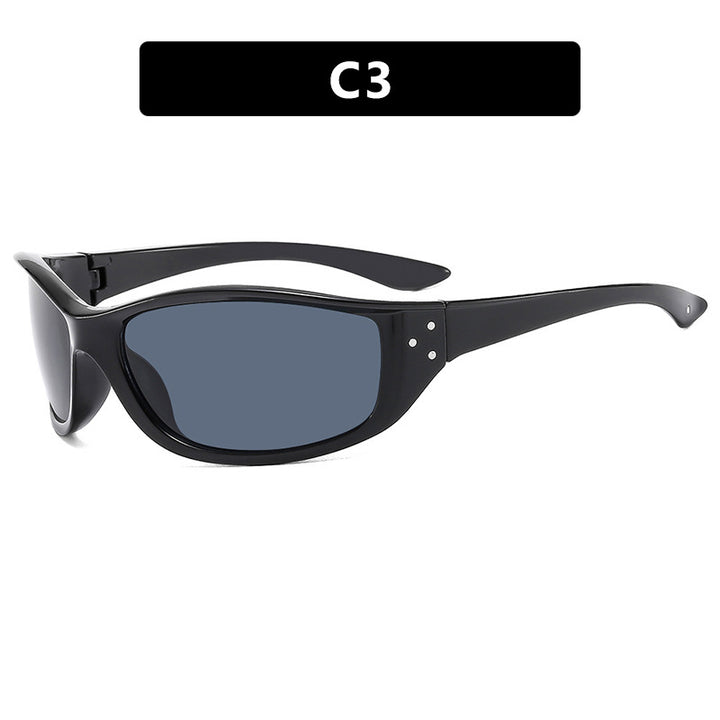 Women's Sporty Sunglasses with Ergonomic Frame and UV Protection Skanto