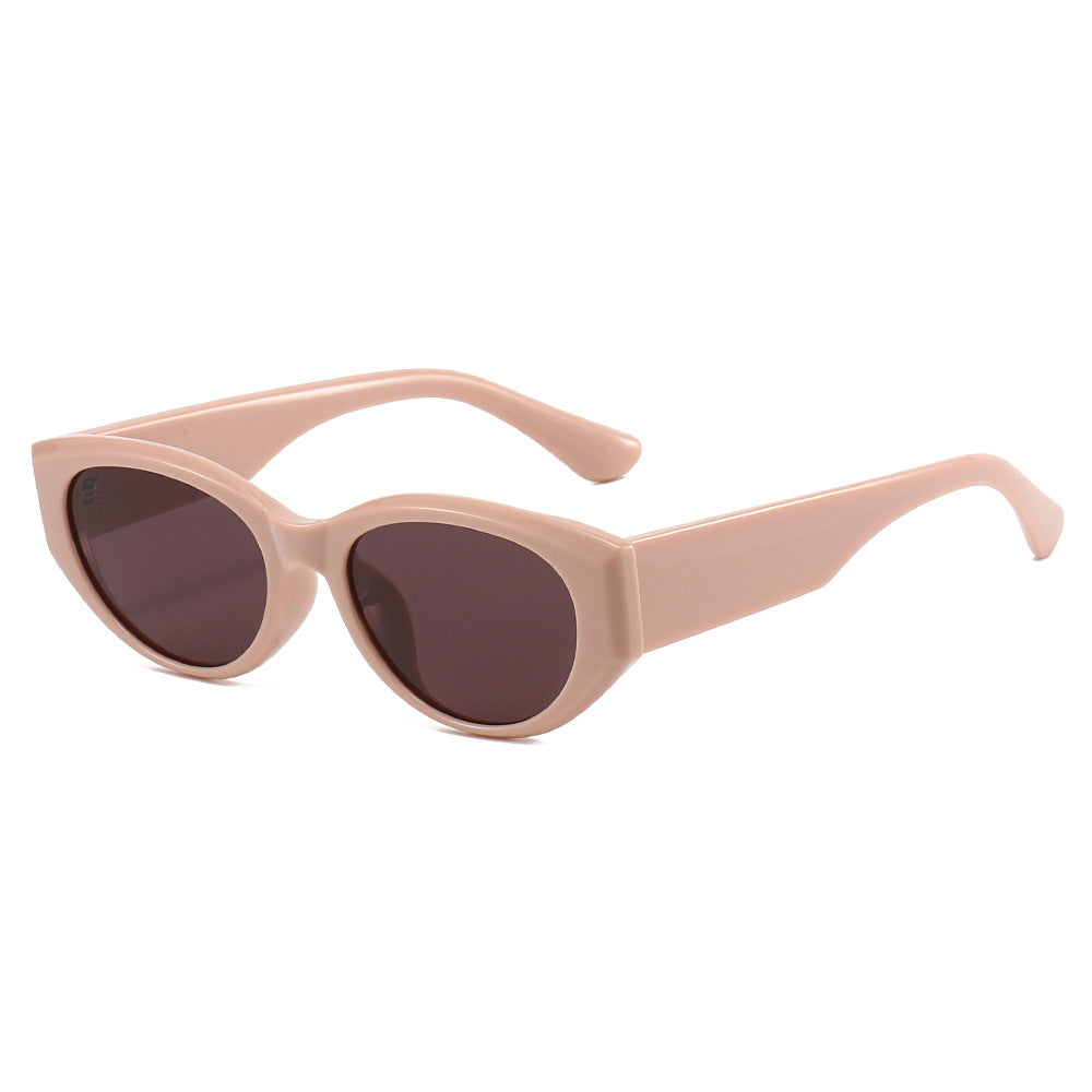 Dame Cat-Eye Solbriller i Fashion-Stil Skanto