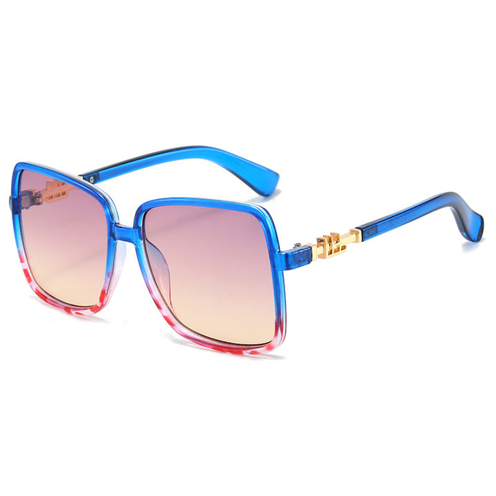 Damer modische solbrille med unik fargegradiant Skanto