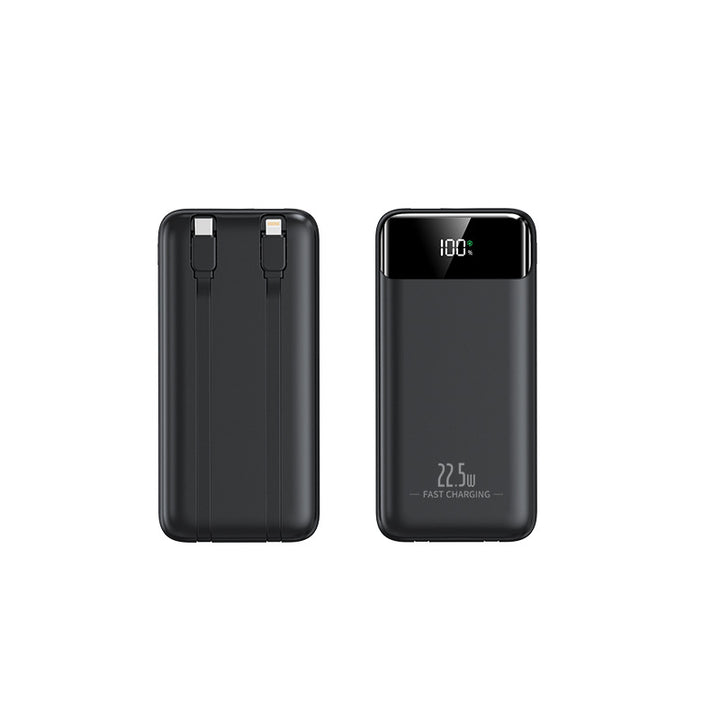 Powerbank med hurtigladingsfunksjon og digital effektindikator Skanto
