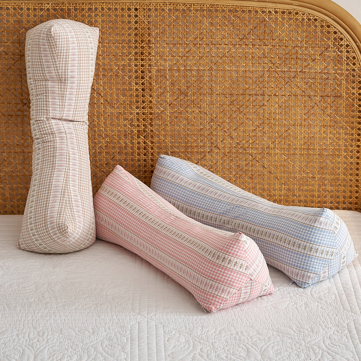 Nakkestøttepute med elegant stripemønster Skanto
