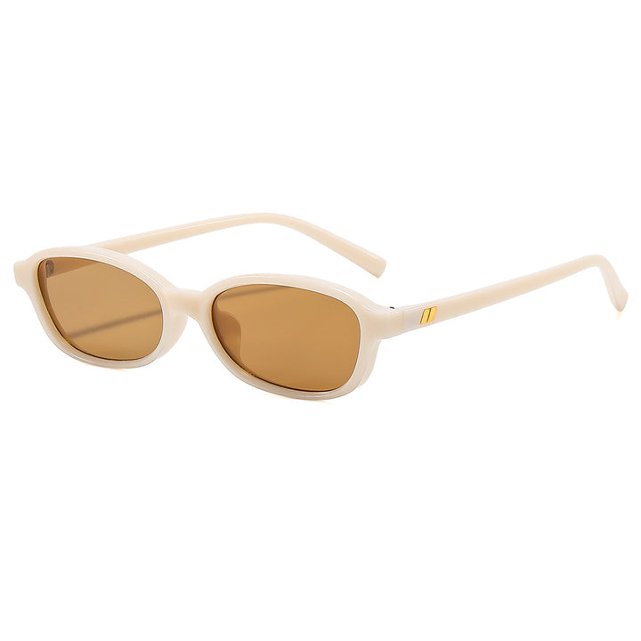 Women's fashionable sunglasses in stylish oval design with UV protection Skanto