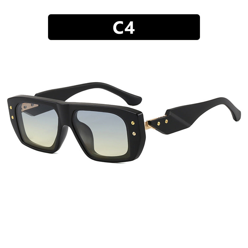 Women's fashion square glasses with multi-colored transparent frame Skanto