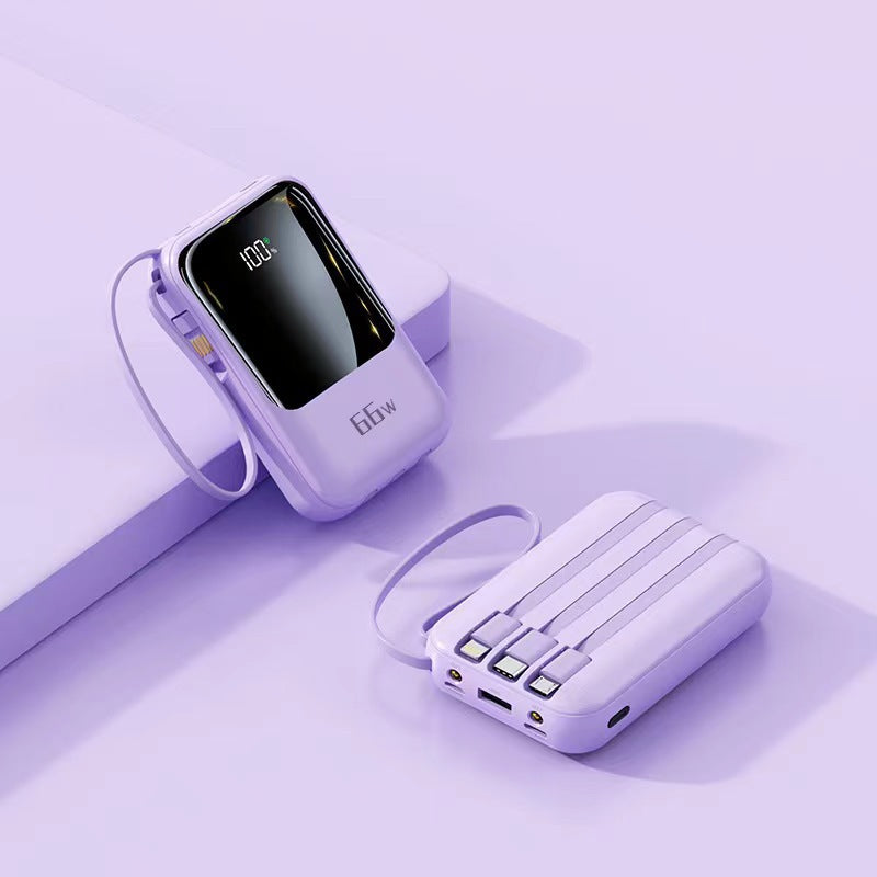 Multifunksjonell powerbank med digital ladeindikator Skanto
