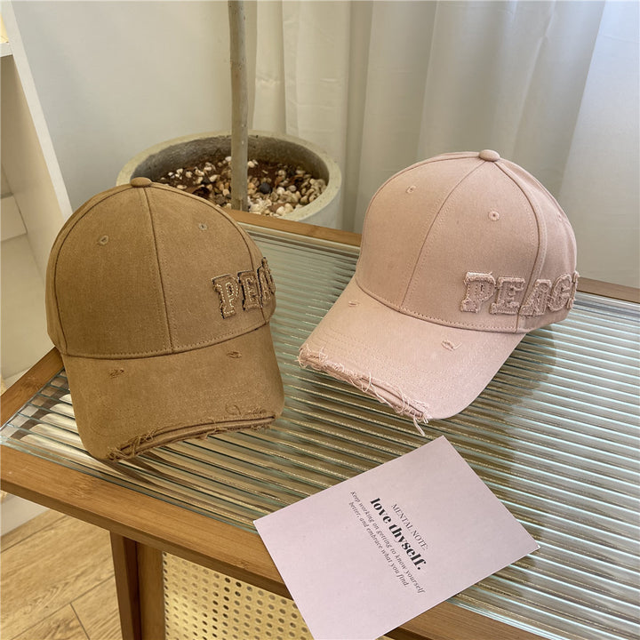 Kvinne Slitt Grafisk Fred Baseball caps Skanto