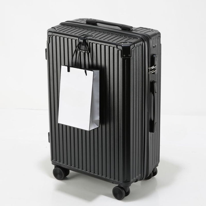Hardtskal Trolley Med Integrert USB-port Og Innovativ Oppbevaringsplass Skanto