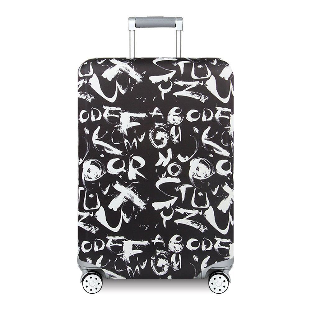 Damer Hardkoffert med kreativt graffiti-design Skanto