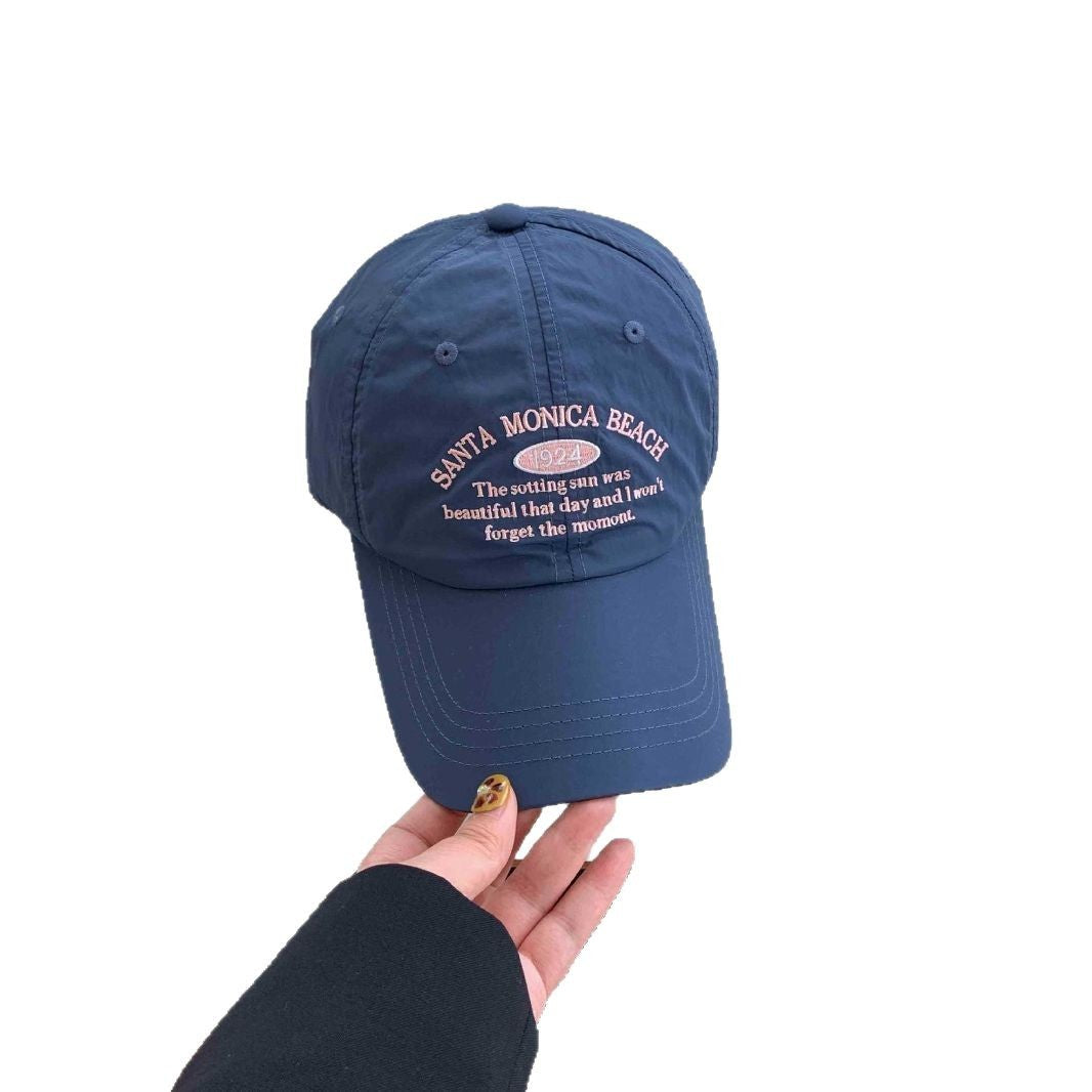 Dame's Casual Brodert Caps Skanto