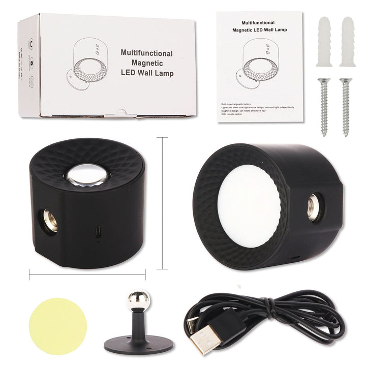 Skanto | LichtFlex Pro – Dimmer & roterbar designlampe for enhver vegg