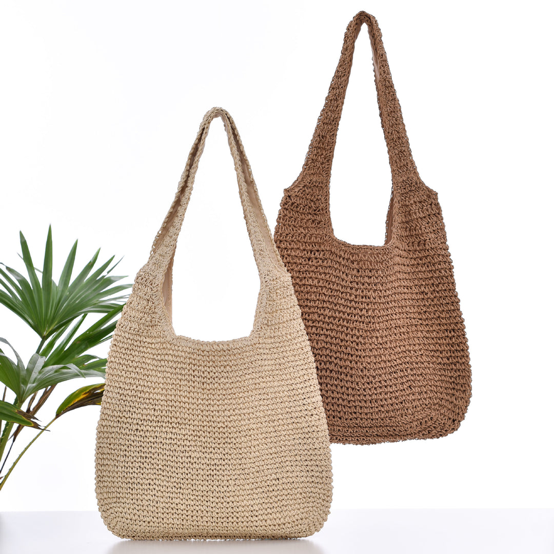 Håndlaget bæreveske i moderne boho-stil Skanto
