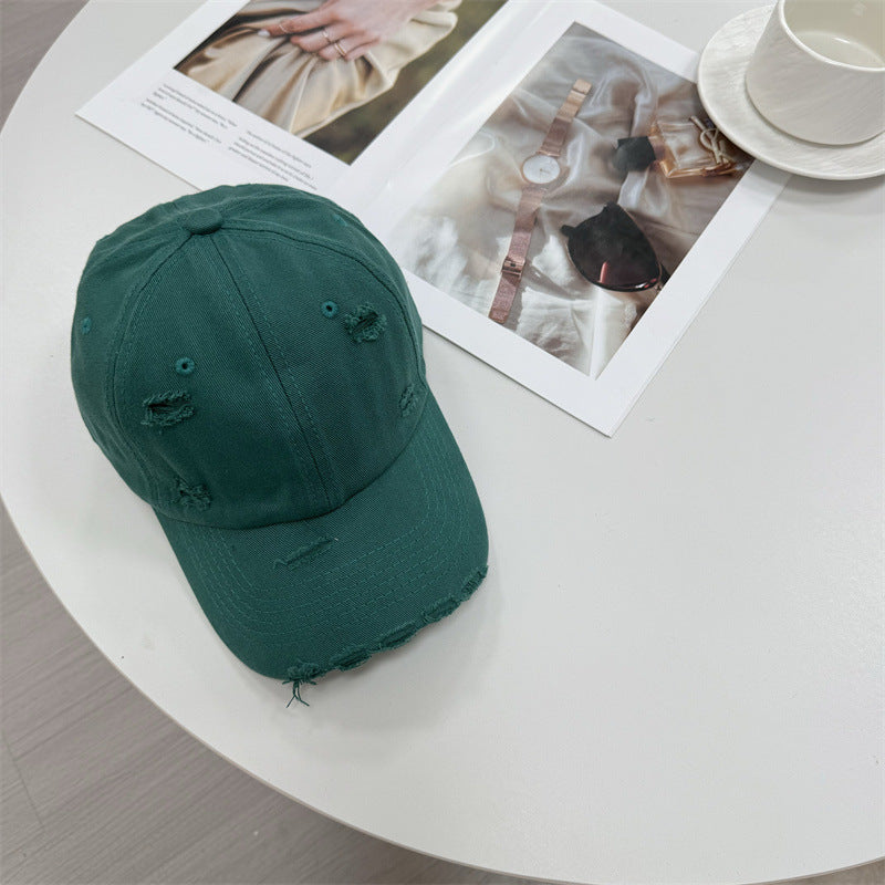 Herre Slitt Vintage-Stil Baseball Caps Skanto