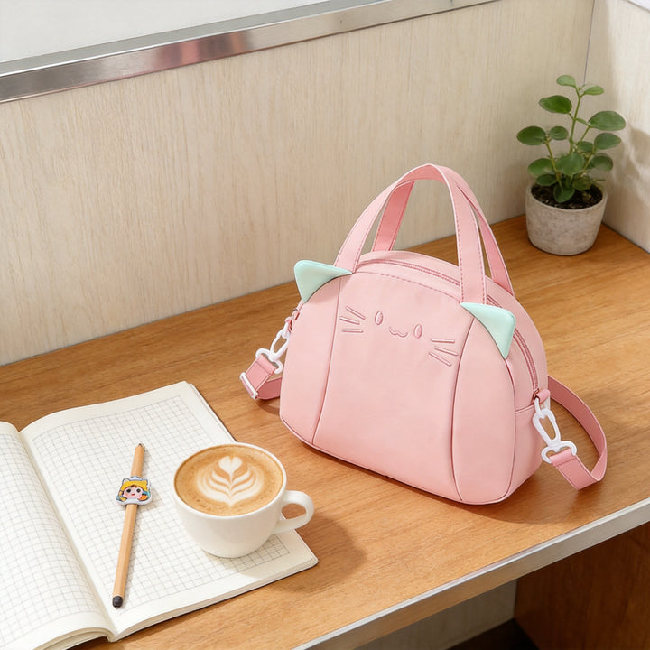 Leken kattemotiv crossbody bag Skanto