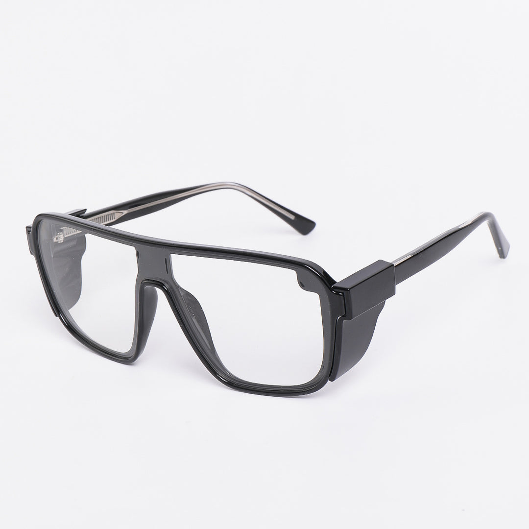 Dame sporty solbriller i futuristisk design med fargede linser Skanto