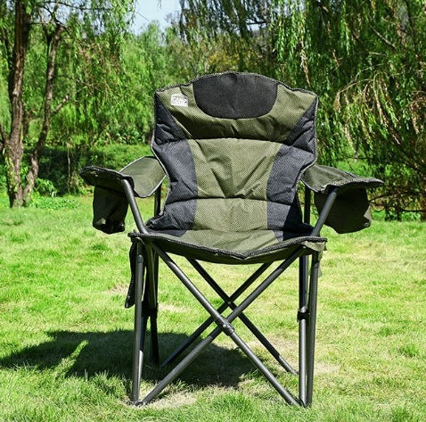 Dame Campingstol med ergonomisk ryggstøtte Skanto