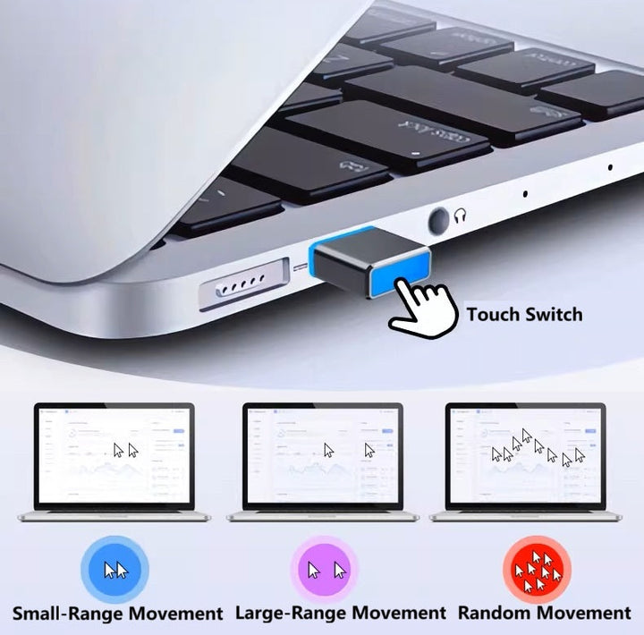 Skanto | USB Virtuell Mus Beveger: Auto-Slide Anti-Søvn Skjerm Redder