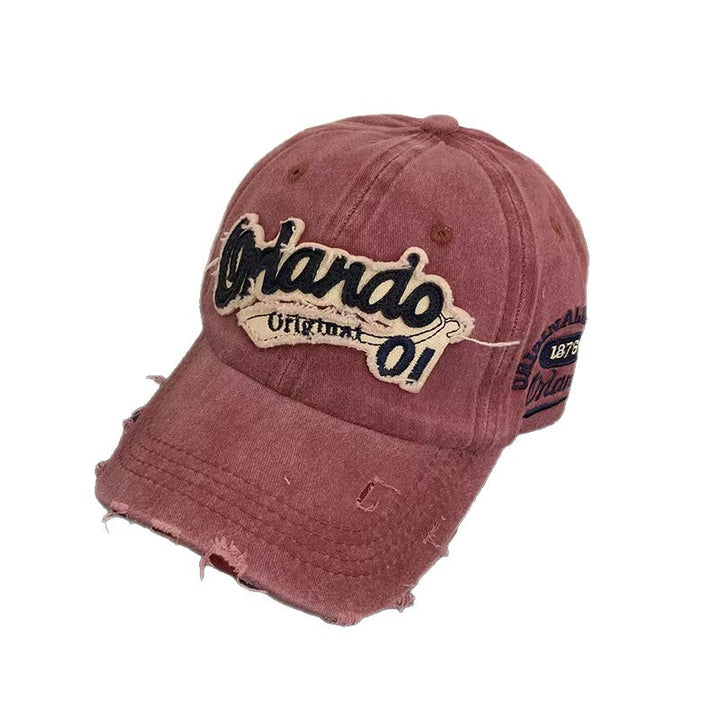 Unisex Slittet Vintage-Stil Baseball Cap Skanto