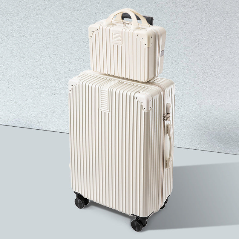 Men's Dual-Layer Hard-Shell Rolling Luggage Set Skanto