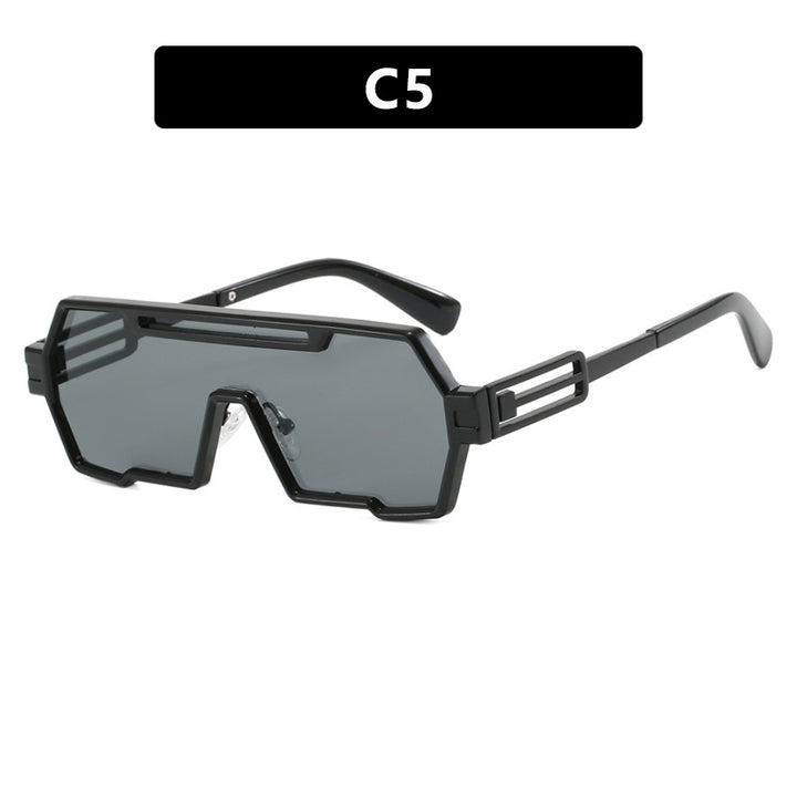 Women's futuristic sunglasses in striking hexagonal design Skanto