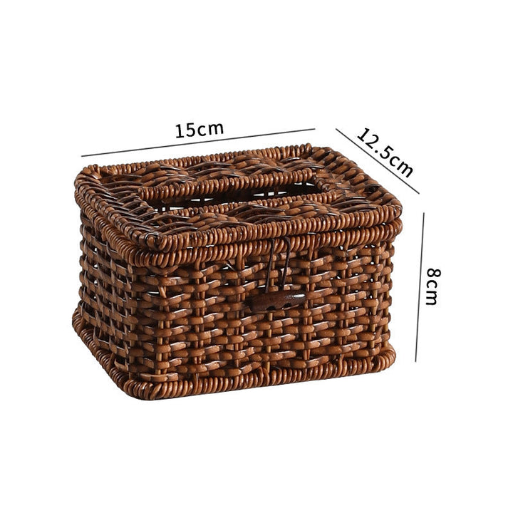 Håndlaget Rattan Oppbevaringsboks Skanto