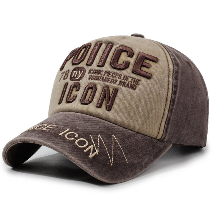 Herre Vintage-inspirert Brodert Baseball Caps Skanto