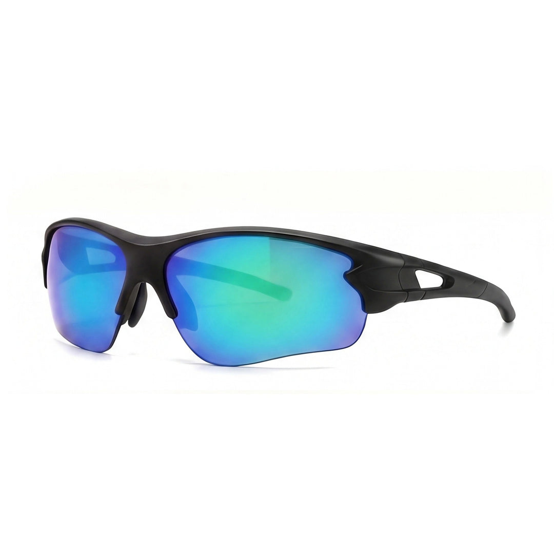 Unisex nan sportslig ytelsesfokusert solbrille med polarisert hurtigskift-glassteknologi Skanto