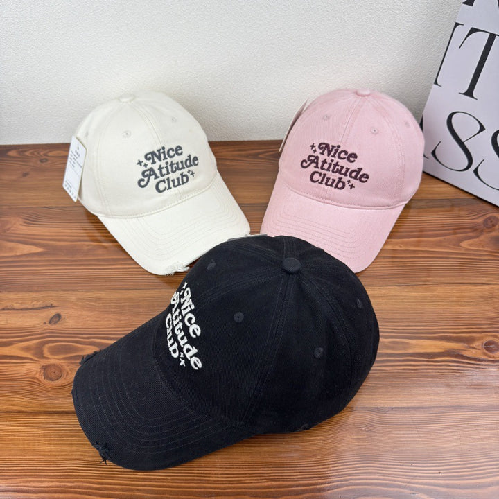 Herre slittet bomull baseball cap Skanto 1784270476